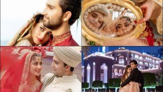 Sajal Ali-Ahad Raza Mir Break The Internet With Their Fairytale Wedding Pictures From Abu Dhabi