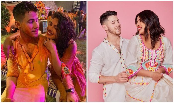 Priyanka-Nick's Holi: This Celebrity Couple Got Lost in Fun, Applied Lots of Color