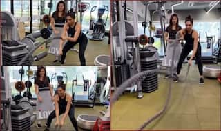Deepika Padukone's 'Lungi Dance' During Fat-Burning Battle Ropes Workout at Gym is Fitness Goals