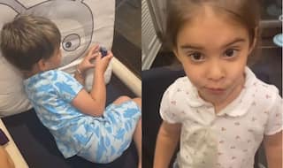 Karan Johar Shares Aww-dorable Video of Twins Yash, Roohi as They Goof Around With Grandmother Hiroo Johar