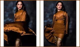 Tamannaah Bhatia Sizzles Ramp in Thigh-High Bronze Dress, Viral Pictures Break Internet