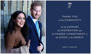 'You've Been Great, Will Reconnect Soon': Harry & Meghan Markle Post Last Message As 'Royals'
