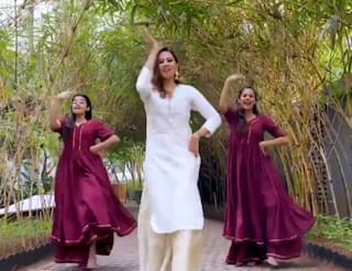 Sargun Mehta Flaunts Her Dance Moves on 'Balam Pichkari', Video Goes Viral