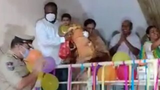 Hyderabad Police Celebrates 1-Year-Old's Birthday, Presents Her Toys Amid COVID-19 Lockdown