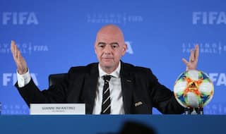 FIFA President Gianni Infantino Gives Update on Biennial World Cup
