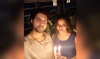 Monalisa Lights Diya With Hubby Vikrant, Shares Stunning Photo