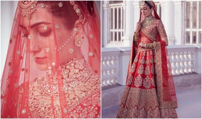 Bride Slayed In A Pastel Pink Sabyasachi Mukherjee Lehenga, Styled Her Look  With 'Kundan' Jewellery