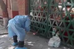 Shocking: Water, Biscuits Tossed From Outside At Agra Quarantine Centre | Watch Viral Video