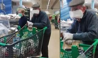 Elderly Man In Scotland Uses Sanitary Napkin As Face Mask, Leaves Everyone Stunned