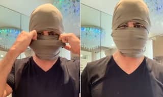 VIDEO: तौलिए और रुमाल के बाद अब टी-शर्ट से बनाइए मास्क, इस एक्टर ने बताया ये दिलचस्प तरीका