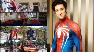 Trending News Today April 23, 2020: Spiderman Could Not Sit And Watch Elderly Self-Isolate in Turkey so HERE's What Antalya's Peter Parker is Doing Amid COVID-19 | Watch