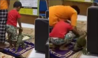 Viral Video: Malaysia Boy Makes Toy Dinosaur Join Him in Taraweeh Namaz During Ramadan, Sets Netizens' Hearts Melting