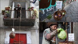 Naples' Humanitarian Work of 'Supportive Basket' For Homeless Inspires Twitterati as Italy Struggles to Contain COVID-19