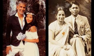 Milind Soman Shares Vintage Picture of Grandparents' Wedding, Compares it to His '80 Years Apart'