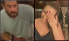 Iulia Vantur Can't Stop Blushing as Salman Khan Sneaks up on Her LIVE Chat, Video Goes Viral