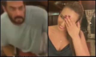 Iulia Vantur Can't Stop Blushing as Salman Khan Sneaks up on Her LIVE Chat, Video Goes Viral