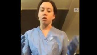 Viral Video of Nurse Shows How Quickly Coronavirus Can Spread While Wearing Gloves