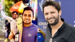 नेक काम को आगे आए शाहिद आफरीदी, 20 हजार डॉलर में खरीदा बांग्लादेशी खिलाड़ी का बल्ला