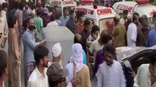 Pakistan Flight With 107 People on Board Crashes in a Residential Area Near Karachi Airport