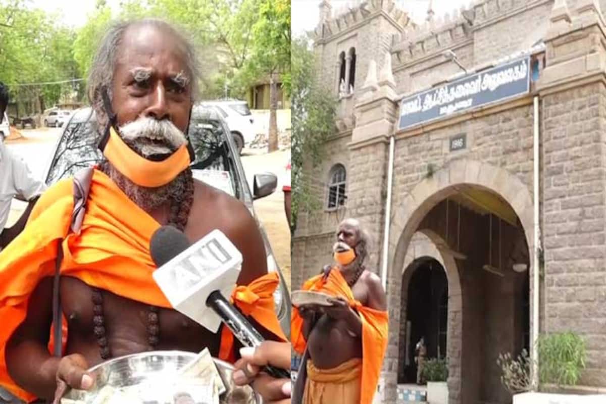 Tamilnadu Beggar From Chennai Donates To Corona Funds
