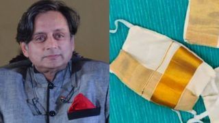 Shashi Tharoor is Gearing up For Onam Celebrations And Malayali Face Mask is Part of Outfit