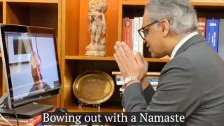I Bow Out With a Namaste to You: Syed Akbaruddin as he Bids UN Chief Antonio Guterres Adieu