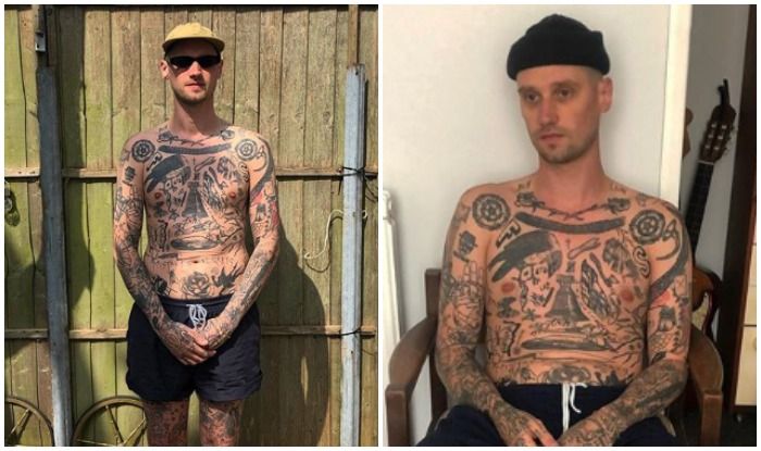 This Uk Man Has Been Tattooing Himself Every Day Since Lockdown Beganthis Uk Man Has Been Tattooing Himself Every Day Since Lockdown Began
