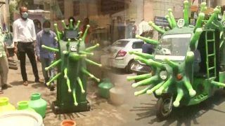 Coronavirus Shaped Robots Deployed in Chennai to Sanitise Containment Zones, Netizens Impressed
