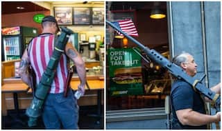 Anti-Lockdown Protesters in US Enter Shop Armed With Guns & Rocket Launcher, Mocked Online
