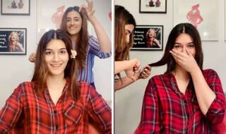 Kriti Sanon Gets Quarantine Haircut From Sister Nupur Sanon, Fans Say 'She is Multitalented'