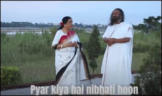 Asha Bhosle Debuts on YouTube with 'Main Hoon' Song on Spiritual Guru Sri Sri Ravi Shankar's 64th Birthday