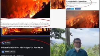 'No Massive Forest Fires in Uttarakhand': Forest Department Clarifies Fake News, Cautions Against 'Wrong' Pictures Shared Despite Rain