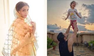 Soha Ali Khan Shares Adorable Picture of Kunal Kemmu Lifting Inaaya High up in The Air