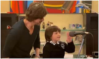 I for India: Shah Rukh Khan Sings 'Sab Thik Ho Jaega' With AbRam Khan, Video Drives Netizens Bonkers