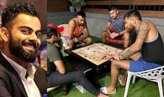 कैरम खेलते वक्‍त भाई क्रुणाल को घूर रहे थे हार्दिक पांड्या, विराट ने इस अंदाज में की खिंचाई