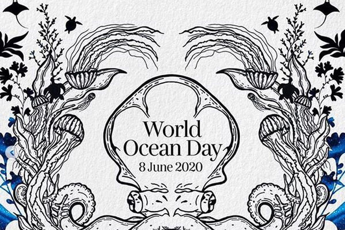 World Oceans Day Eith The Fish Splashed In Water Outline Hand Drawing World  Drawing Fish Drawing Water Drawing PNG and Vector with Transparent  Background for Free Download