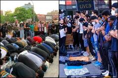 Protesters in New York City Guarding Muslims as They Prayed Amid #BlackLivesMatter Paints Beautiful Picture of Unity