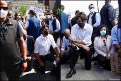 Canadian PM Trudeau Takes Knee in Anti-Racism Protest, Americans Tell Donald Trump 'This is What Real Leader Does'