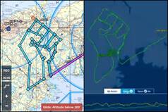 Pilot Draws Raised Fist on Map of Canada to Honour George Floyd-Support #BlackLivesMatter, Completes Flight in 2.5 Hours