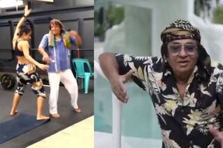 Bollywood's Veteran Actor Ranjeet Dances With Daughter on Mehbooba Song- Watch Video