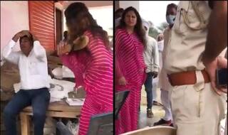 सचिव को पहले जड़ा थप्पड़ फिर बरसाई चप्पल, वीडियो वायरल होने पर बोलीं सोनाली फोगाट- उसने मुझे गाली दी थी