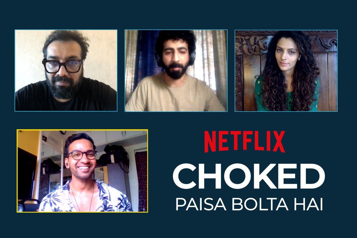 Watch: Choked Team Anurag Kashyap, Saiyami Kher And Roshan Mathew Get Candid