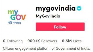 'Aatma Nirbhar Bharat?' Twitterati Confused After a TikTok Account Under the Name of Government of India Surfaces