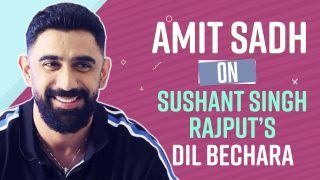 This is What Amit Sadh Has to Say on Sushant Singh Rajput’s Dil Bechara