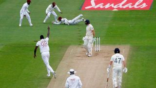 HIGHLIGHTS ENG vs WI 1st Test: Joseph, Gabriel Put West Indies on Top vs England at Stumps on Day 4