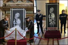 Secret British Graffiti Artist Banksy's Stolen Mural Returned to France From Italian Farmhouse on Bastille Day