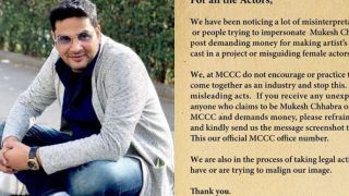 Dil Bechara Director Mukesh Chhabra Warns People Against Fake Casting Calls Using His Name