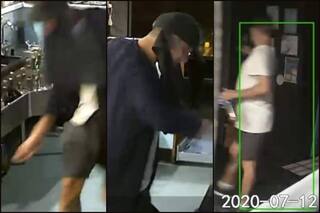 Drunk Man Leaves Cash And Booze Behind After Robbing Restaurant, CCTV Camera Records Hilarious Crime Scene