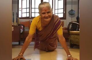 'Fit & Fabulous': Milind Soman's Mother Rings in 81st Birthday with 15 Pushups, Netizens in Awe of Her Fitness