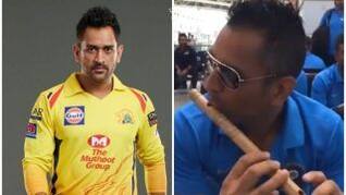 CSK Share Unseen Footage of MS Dhoni Playing The Flute on Krishna Janmashtami 2020 | WATCH